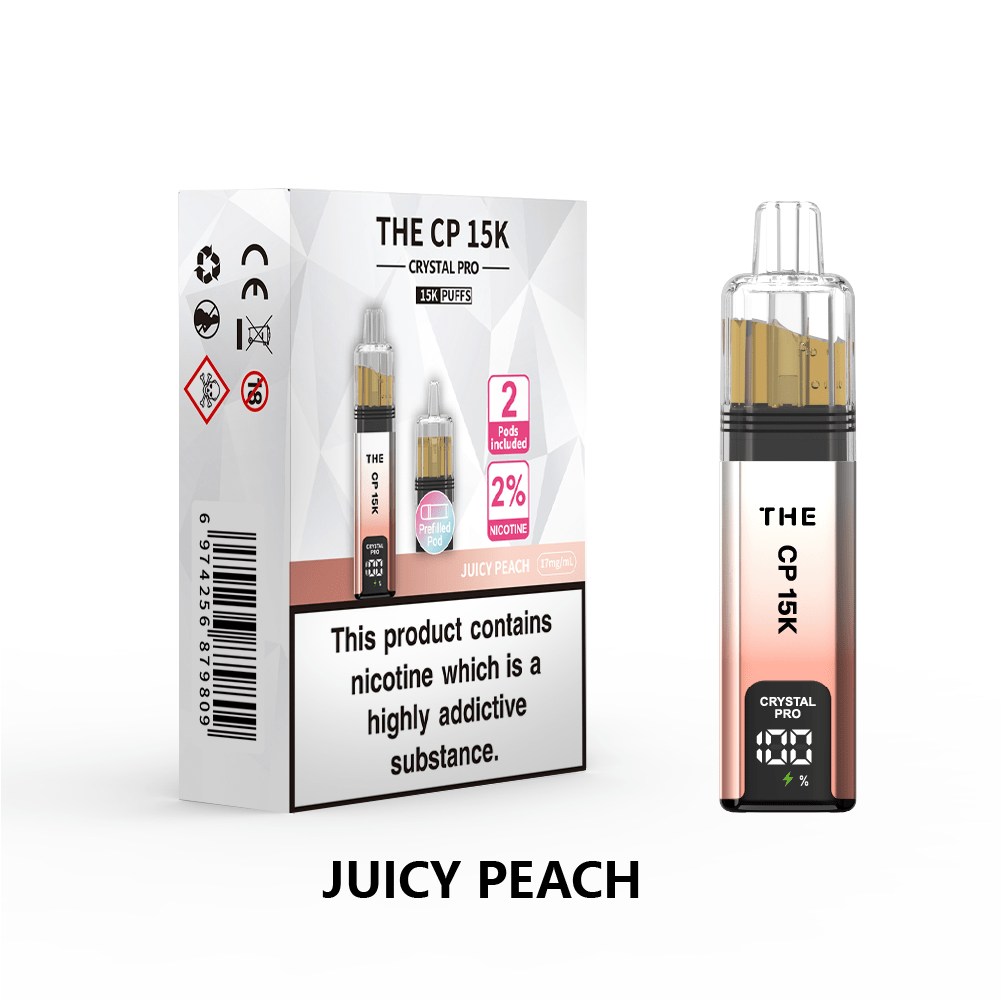 The Crystal Pro CP 15k Prefilled Vape Kit Box of 5 - option1