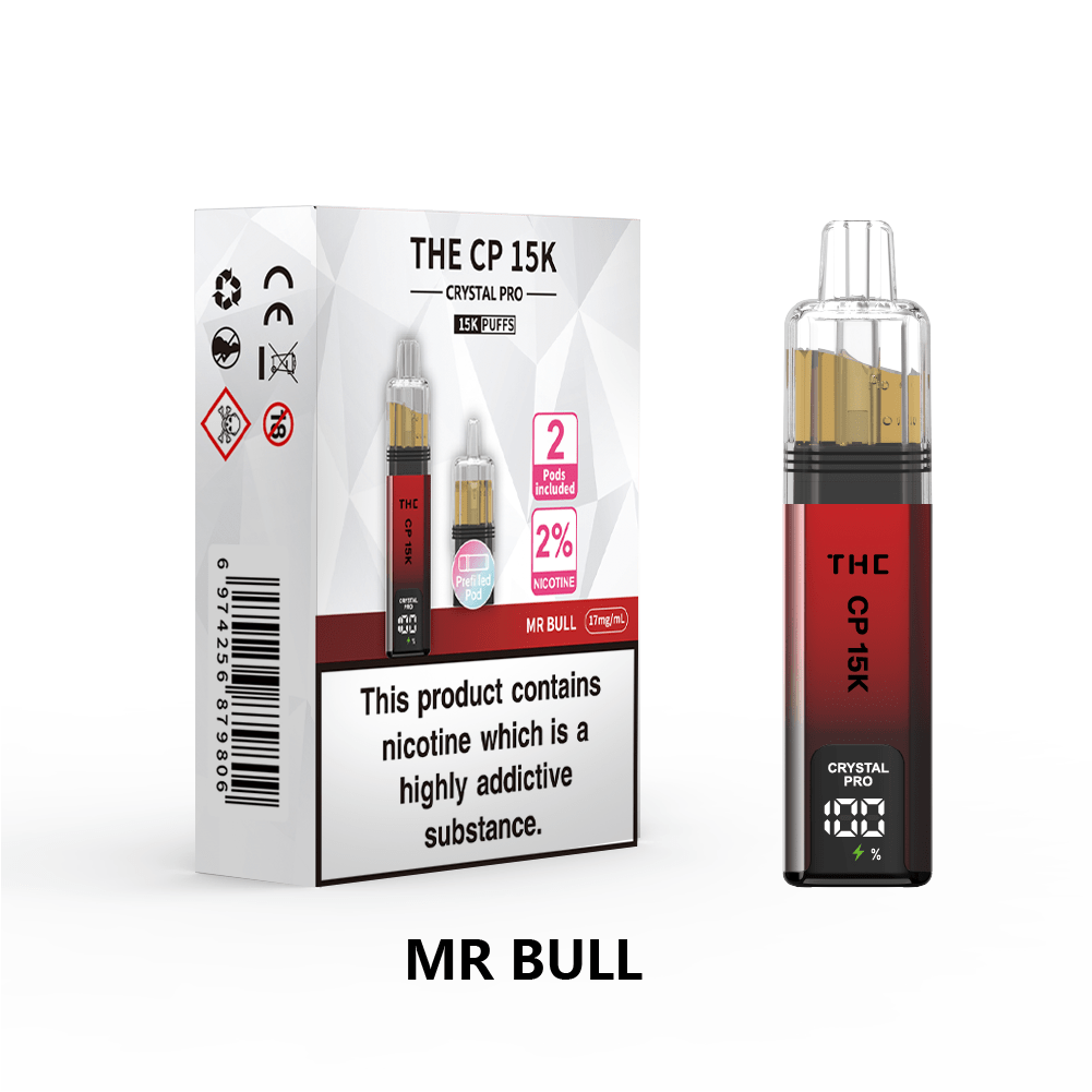 The Crystal Pro CP 15k Prefilled Vape Kit Box of 5 - option1