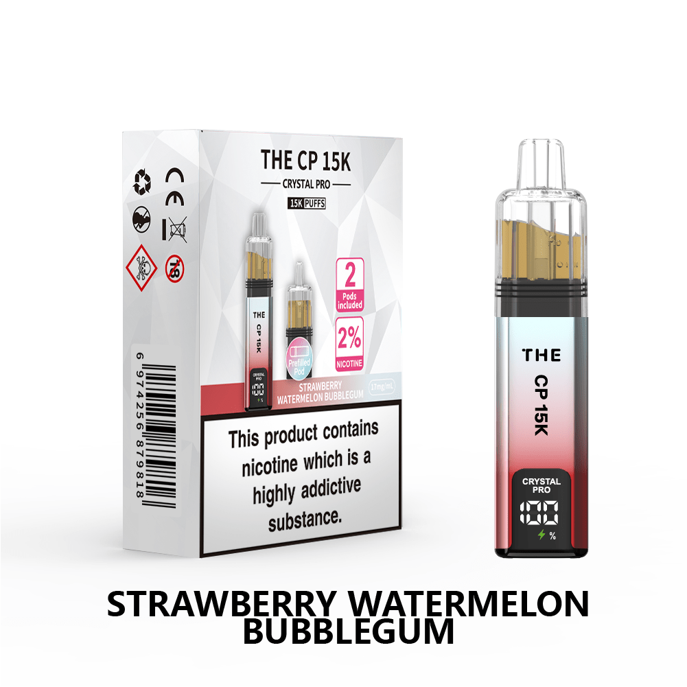 The Crystal Pro CP 15k Prefilled Vape Kit Box of 5 - option1