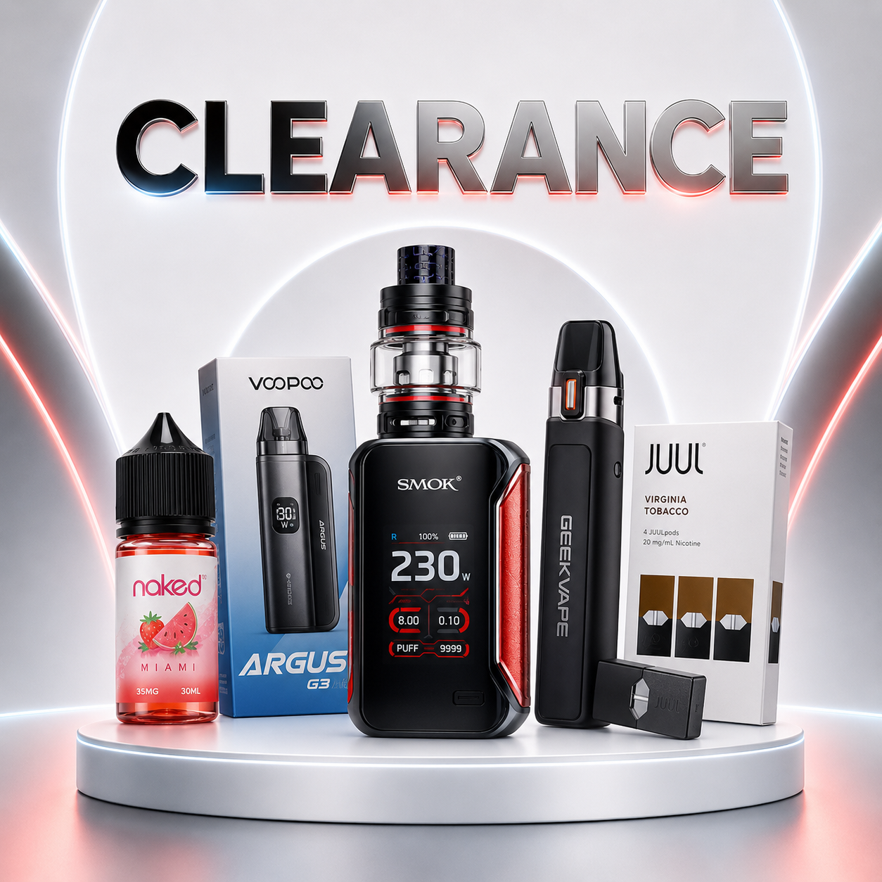 CLEARANCE