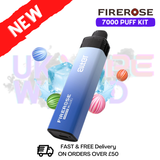 Firerose 7000 Puff Kits BOX OF 5 (CLEARANCE) - £19.99