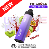 Elux Firerose 7K 7000 Puff Vim Tru Prefilled Pod Kit - ukvapeworld