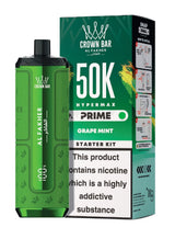 Al Fakher 50k Hypermax Prime Pod Vape Kit Box of 5 - Wholesale Price !