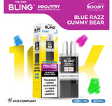 The Bling 10k Pro Max Replacement Pods (BOX OF 5) Blue Razz Gummy Bear