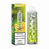 Crystal Prime 7000 Disposable Vape Box of 10 with Lemon Lime flavour
