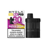 Hyola Ultra 30k Prefilled Pods Pack of 5, Tropical Fruit, kiwi Passion Flavour 
