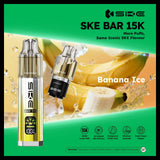 Ske Bar 15k Prefilled Pod Vape Kit - Pack of 5 Banana Ice *New*