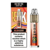 Ske Bar 15k Prefilled Pod Vape Kit - Pack of 5 Melon Berry