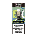 Ske Bar 15k Replacement Pods Pack of 5 Blueberry Lime