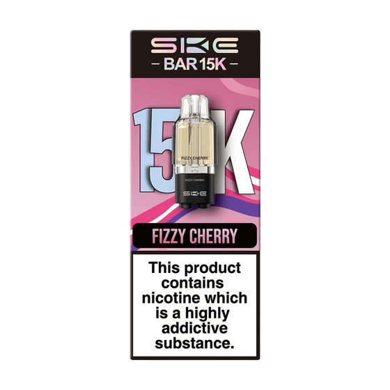 Ske Bar 15k Replacement Pods Pack of 5 Fizzy Cherry