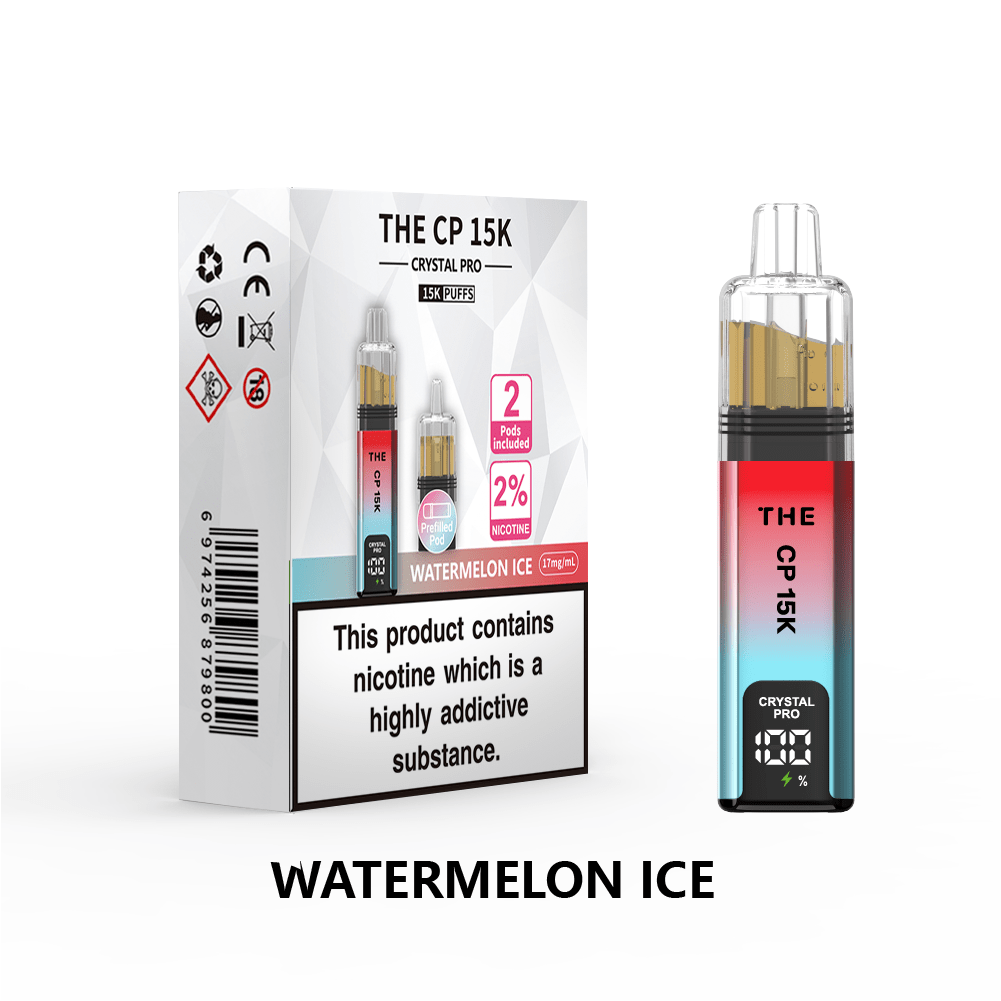 The Crystal Pro CP 15k Prefilled Vape Kit Box of 5 - option1