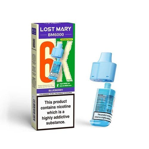 Lost Mary BM6000 Prefilled Pods Pack of 5 - Buy Lost Mary BM6000 Prefilled Pods Pack of 5 - Bulk Vape Wholesale - Direct Vape Wholesale